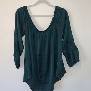 Off the shoulder shirt